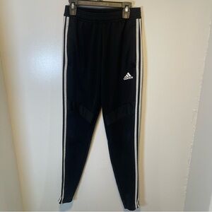Adidas sweatpants jogger black and white pants women's size‎ XS
